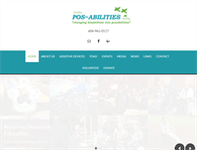 Tablet Screenshot of pos-abilities.org